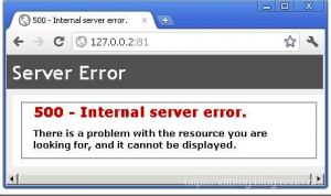 Read more about the article HTTP RESPONSE 500 – Internal Server Error